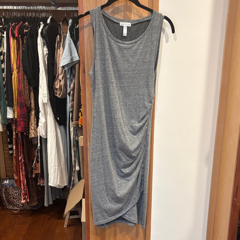 Leith Charcoal Sleeveless Dress